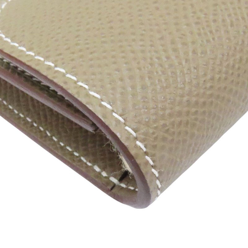 大象灰 Epsom牛皮 Constance slim Wallet 零錢包 W刻 【HERMES 愛馬仕】-7