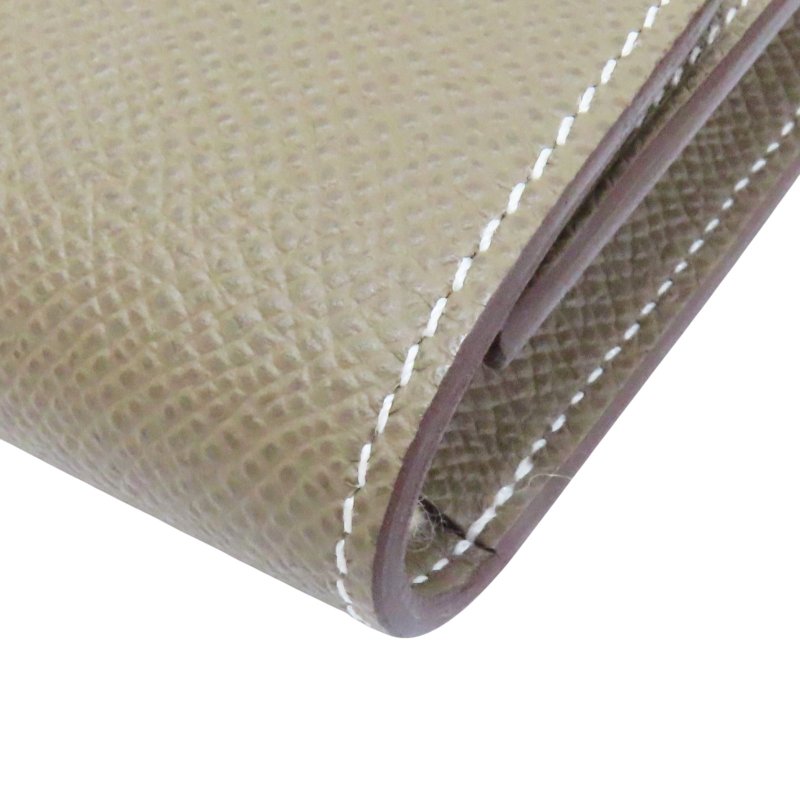 大象灰 Epsom牛皮 Constance slim Wallet 零錢包 W刻 【HERMES 愛馬仕】-8