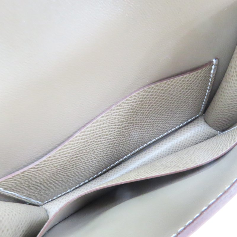 大象灰 Epsom牛皮 Constance slim Wallet 零錢包 W刻 【HERMES 愛馬仕】-9