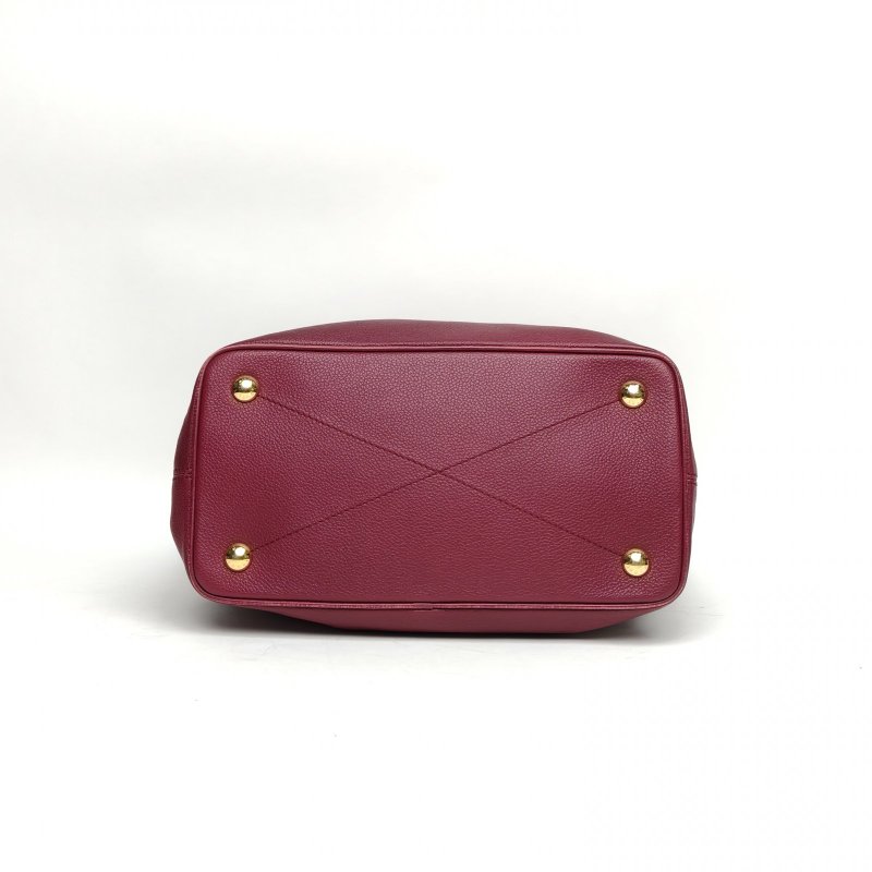 LOUIS VUITTON 紫色牛皮2013Citadine手提托特包肩背包-4