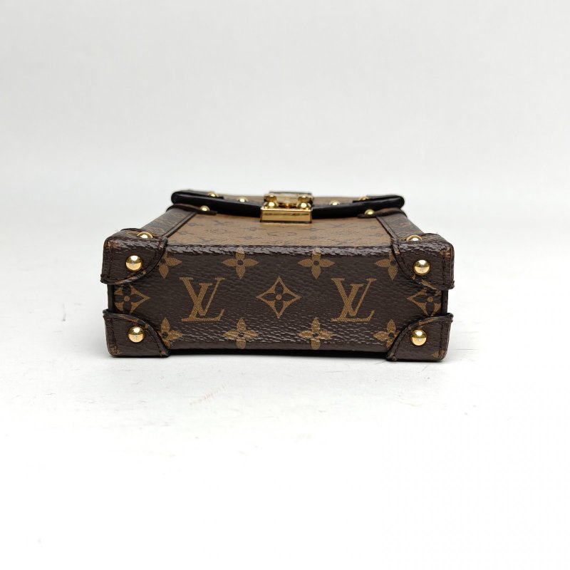 LOUIS VUITTON TrunkVertical手機包拼色PVC2019肩背包-4