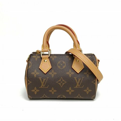 LOUIS VUITTON SpNano16可拆卸肩帶老花PVC2022肩背包