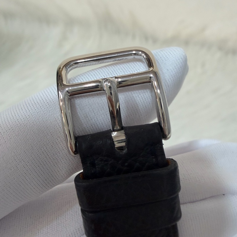 HERMES H HOUR H-HOUR 大H 腕錶 手錶 石英錶 25X30MM-9