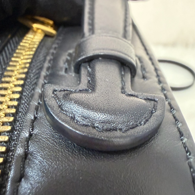 LV M43555 Saintonge 黑皮 老花 流蘇 相機包 方包-33