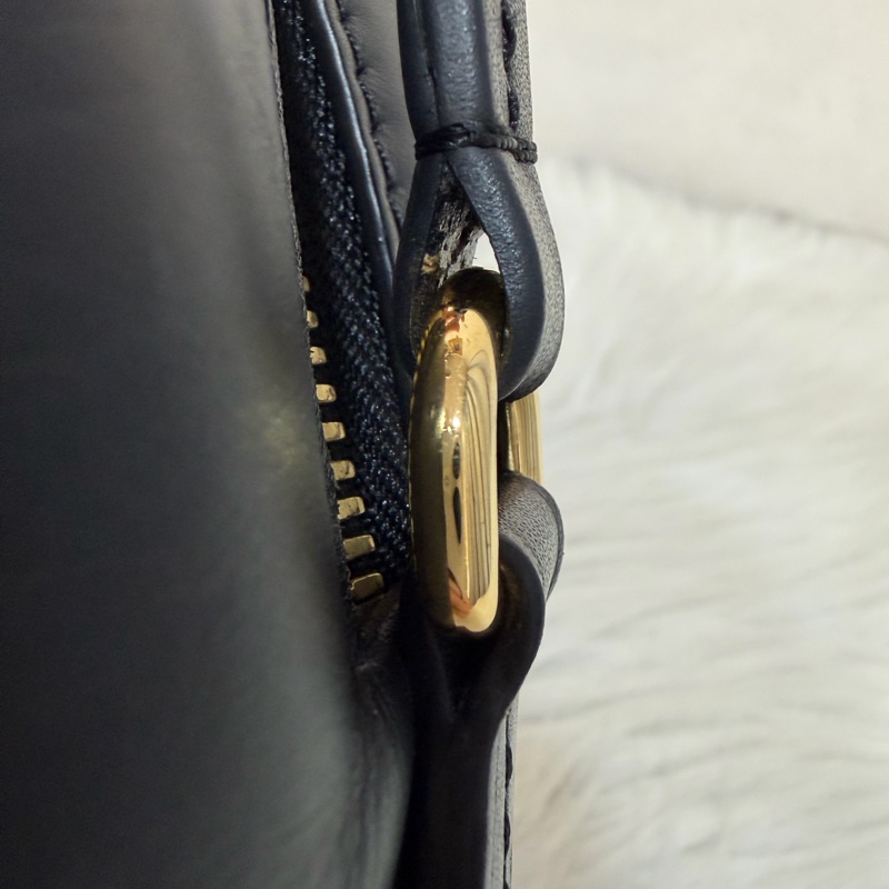 LV M43555 Saintonge 黑皮 老花 流蘇 相機包 方包-47