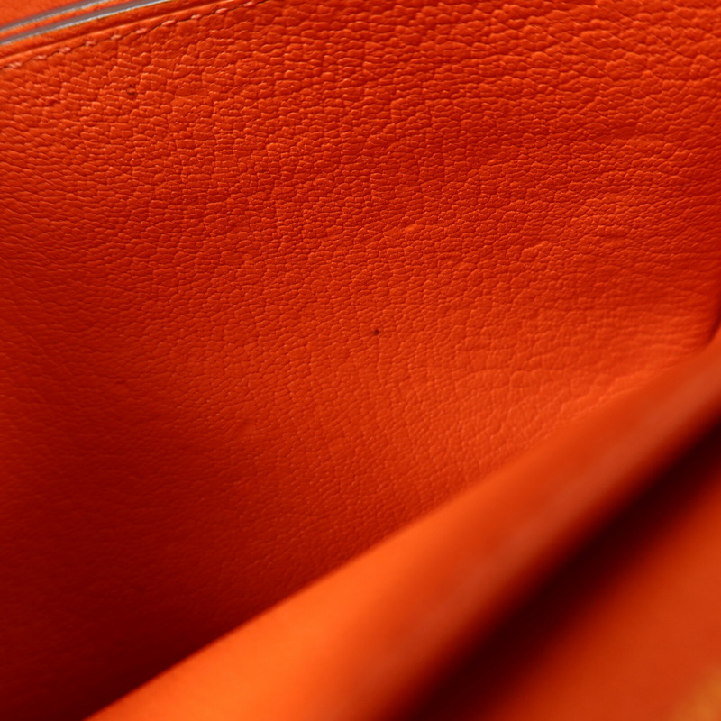 HERMES Evercolor皮革Roulis Mini肩背袋Feu-15