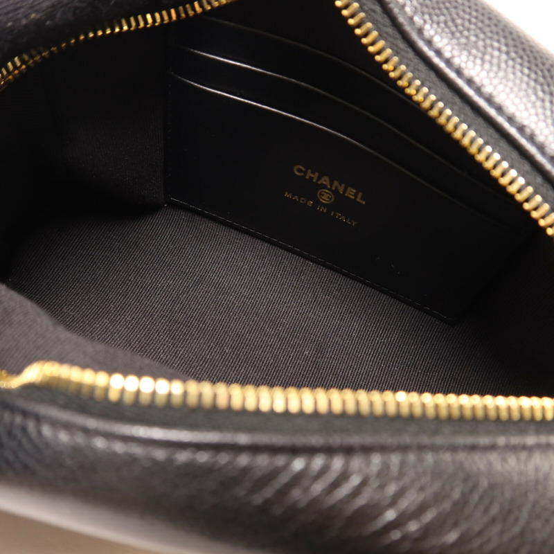 CHANEL 牛皮皮革Mini Camera Bag鏈帶肩背袋-4