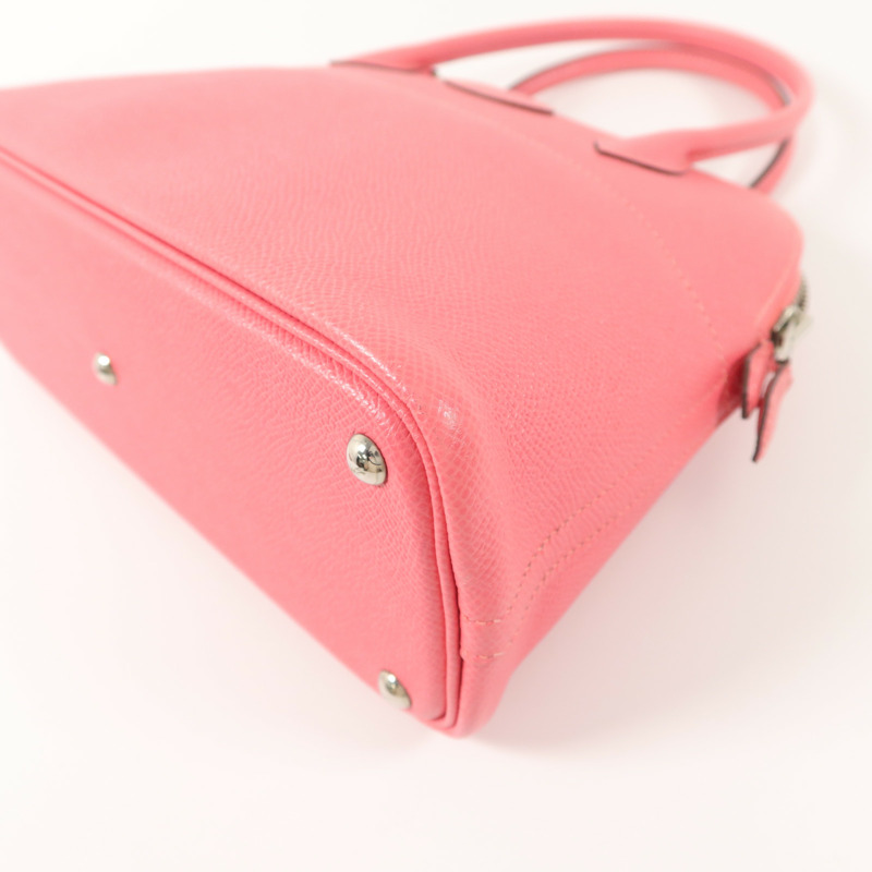 HERMES Epsom皮革Bolide 27手挽肩背兩用袋Rose Azalee-10