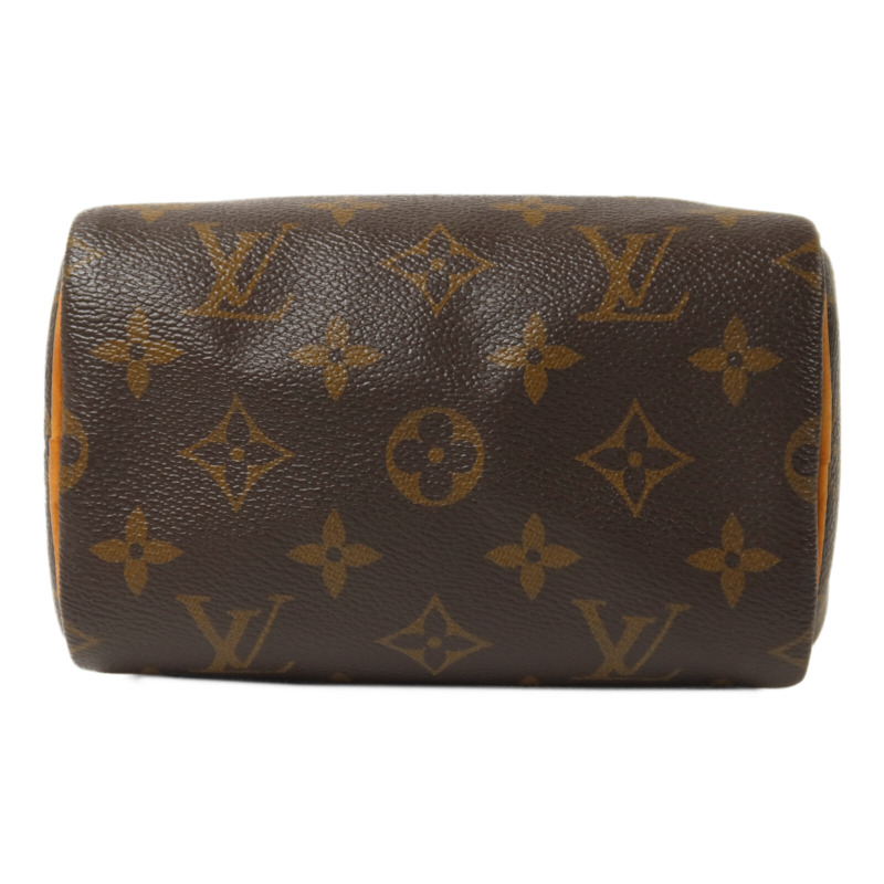 LOUIS VUITTON Monogram Nano Speedy手挽肩背兩用袋-3