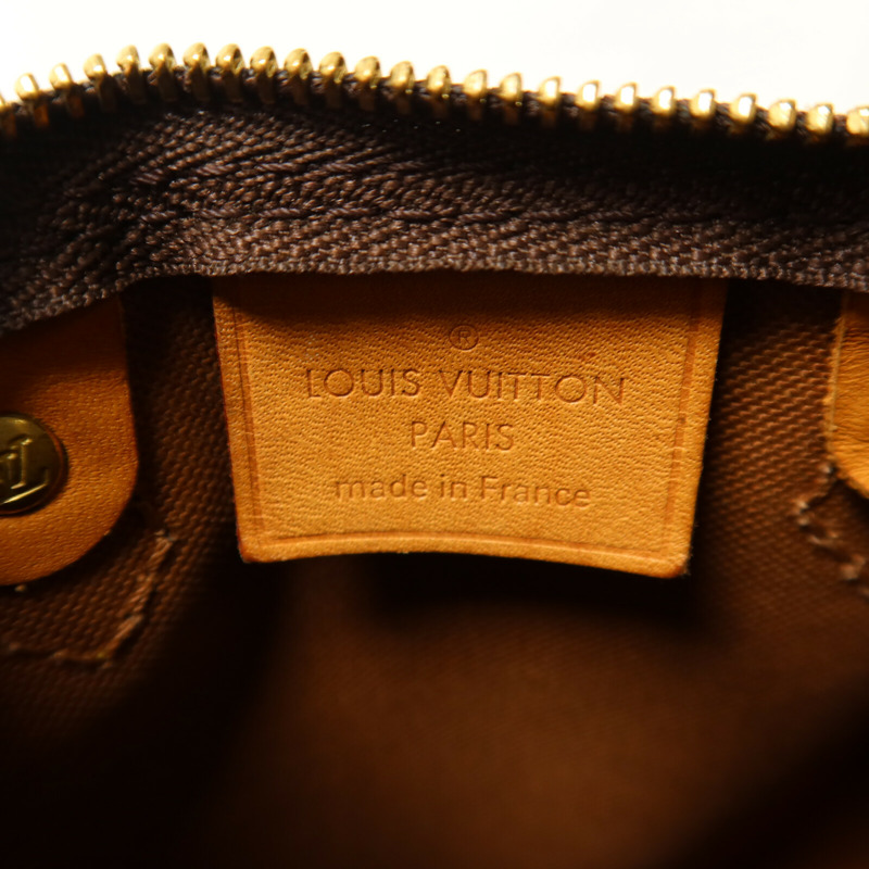 LOUIS VUITTON Monogram Nano Speedy手挽肩背兩用袋-5