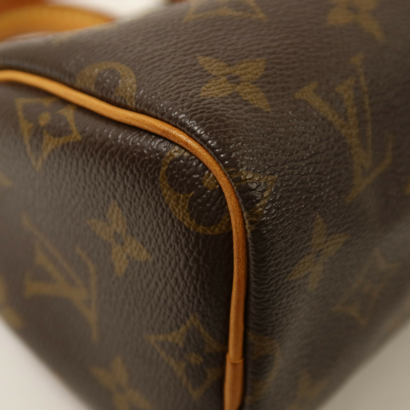 LOUIS VUITTON Monogram Nano Speedy手挽肩背兩用袋-9