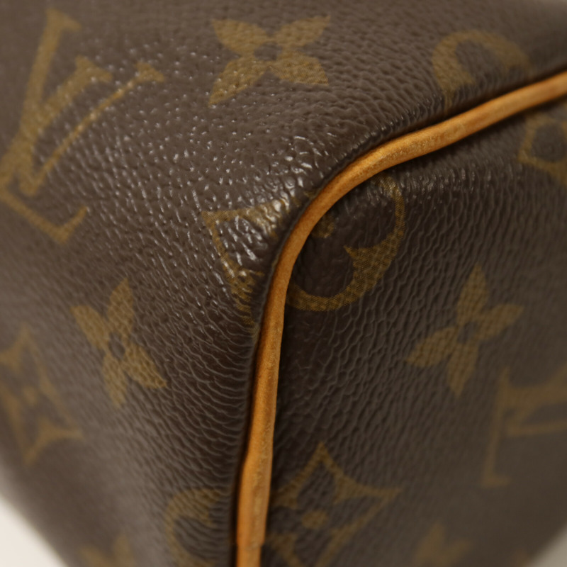 LOUIS VUITTON Monogram Nano Speedy手挽肩背兩用袋-10
