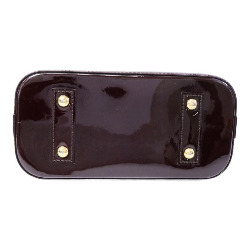 LOUIS VUITTON Monogram Vernis Alma BB手挽肩背兩用袋-3