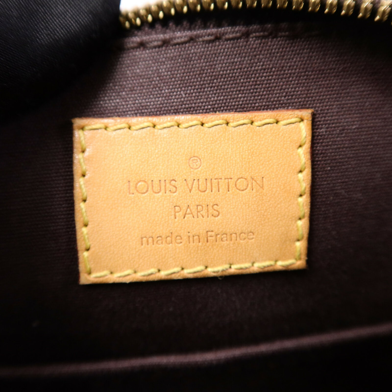 LOUIS VUITTON Monogram Vernis Alma BB手挽肩背兩用袋-5