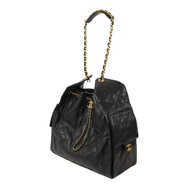 CHANEL 牛皮皮革25 Medium Hand Bag鏈帶手挽袋-2