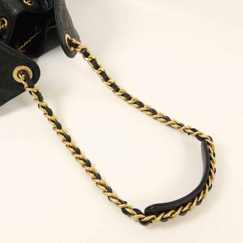 CHANEL 牛皮皮革25 Medium Hand Bag鏈帶手挽袋-7