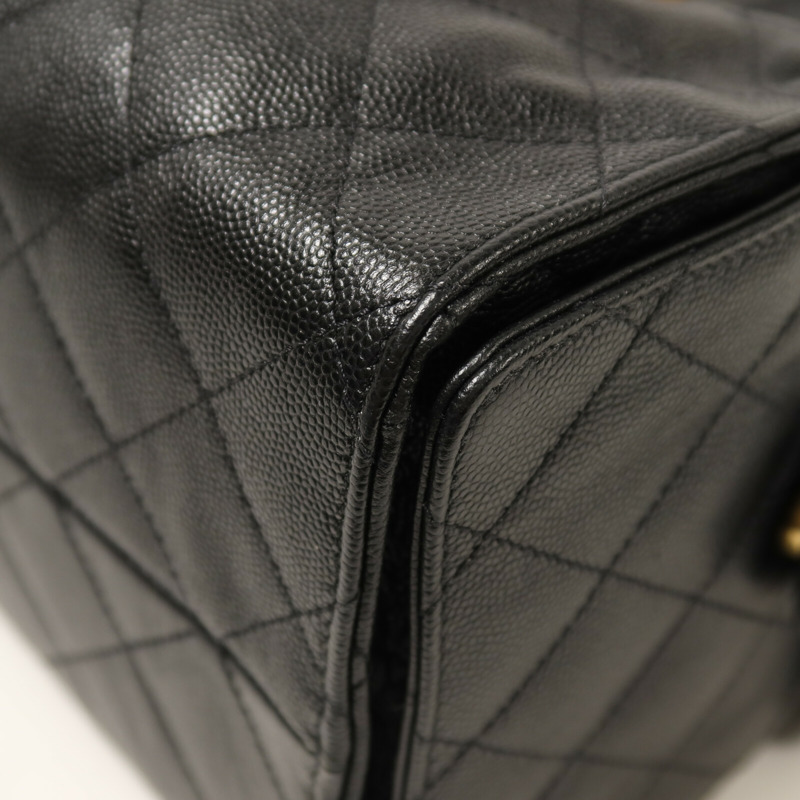 CHANEL 牛皮皮革25 Medium Hand Bag鏈帶手挽袋-12
