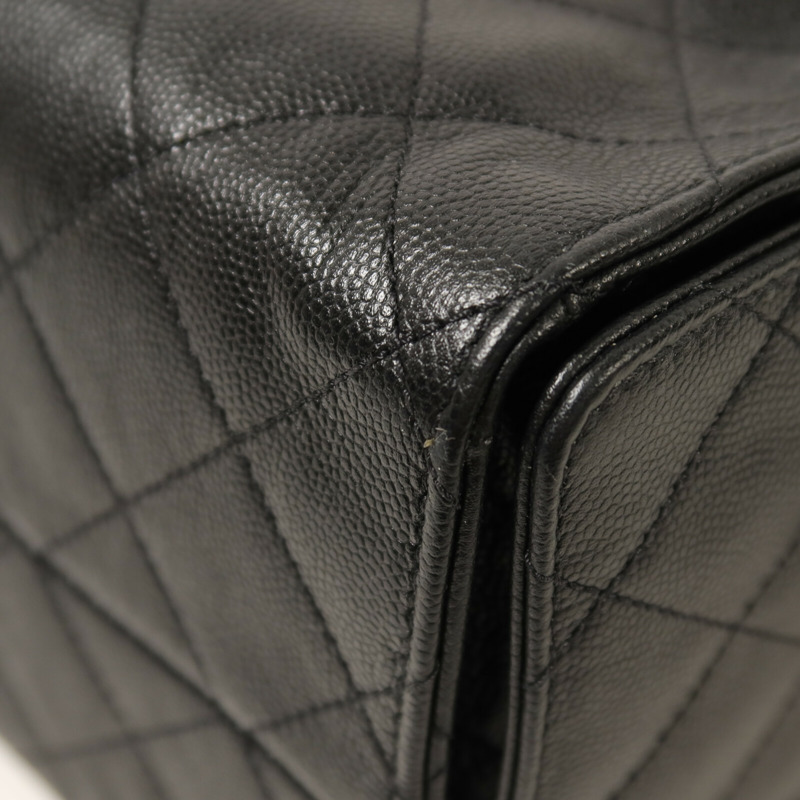 CHANEL 牛皮皮革25 Medium Hand Bag鏈帶手挽袋-14