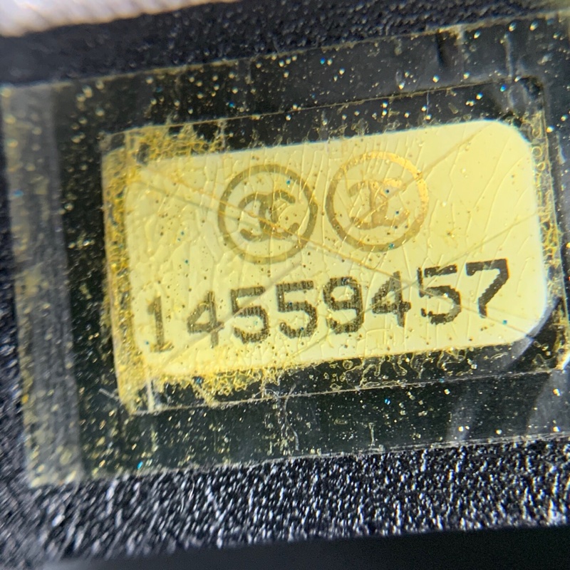 Chanel香奈兒 中古2.55 機場包 托特包鏈條單肩包 黑銀配色 牛皮 鐳射14開-5