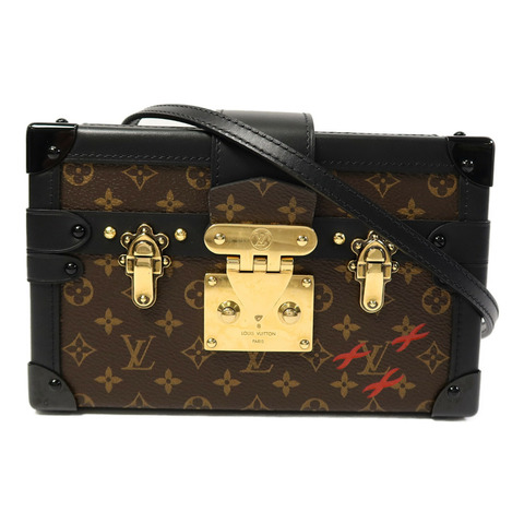 LOUIS VUITTON Monogram Petite Malle肩背袋
