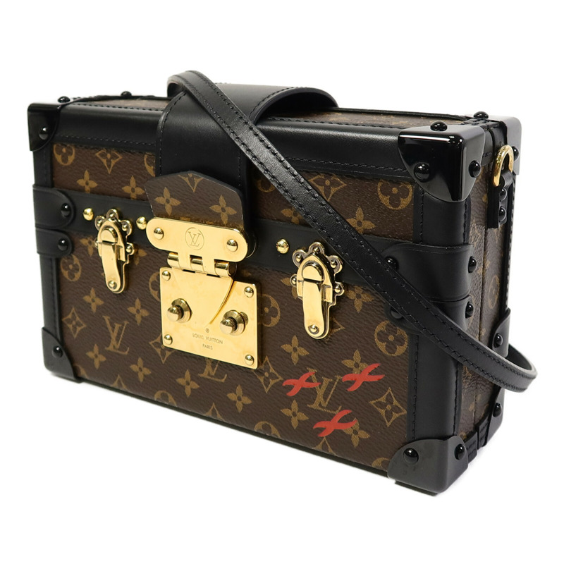 LOUIS VUITTON Monogram Petite Malle肩背袋-1