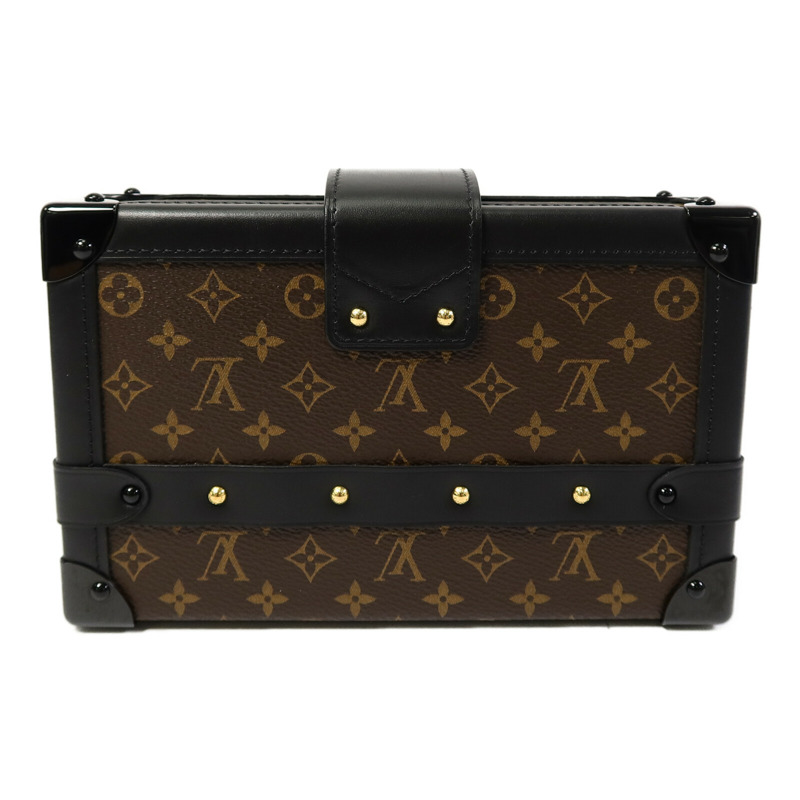 LOUIS VUITTON Monogram Petite Malle肩背袋-2
