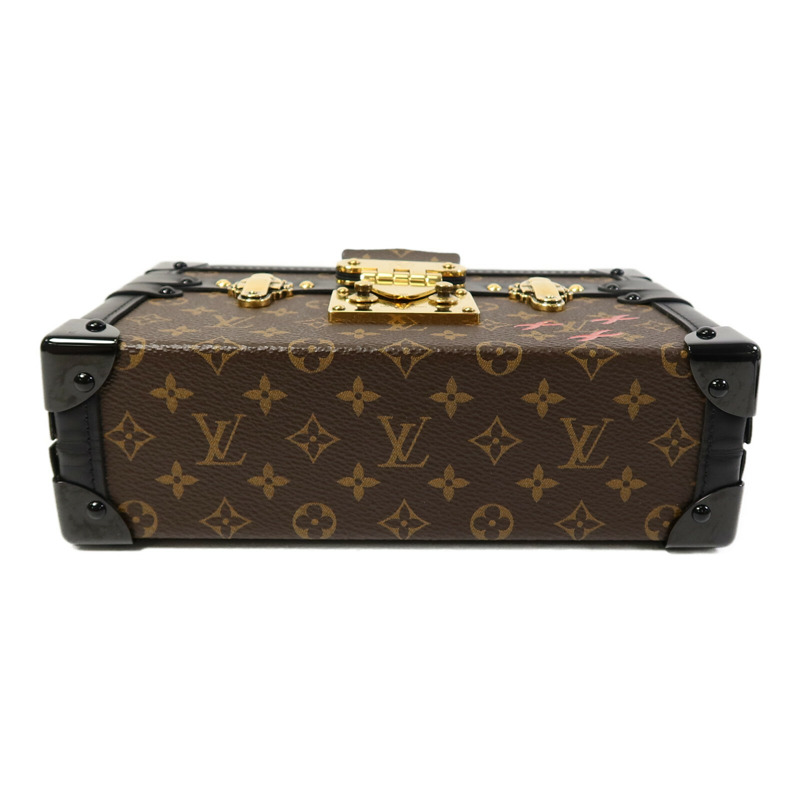 LOUIS VUITTON Monogram Petite Malle肩背袋-3