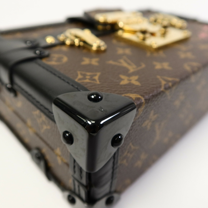 LOUIS VUITTON Monogram Petite Malle肩背袋-8
