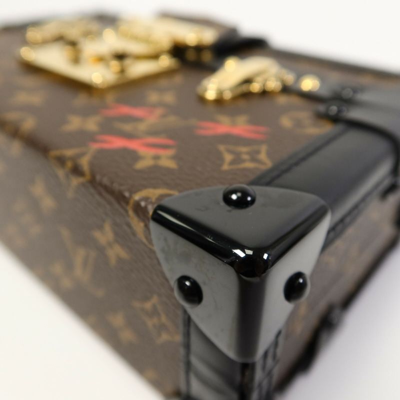 LOUIS VUITTON Monogram Petite Malle肩背袋-9