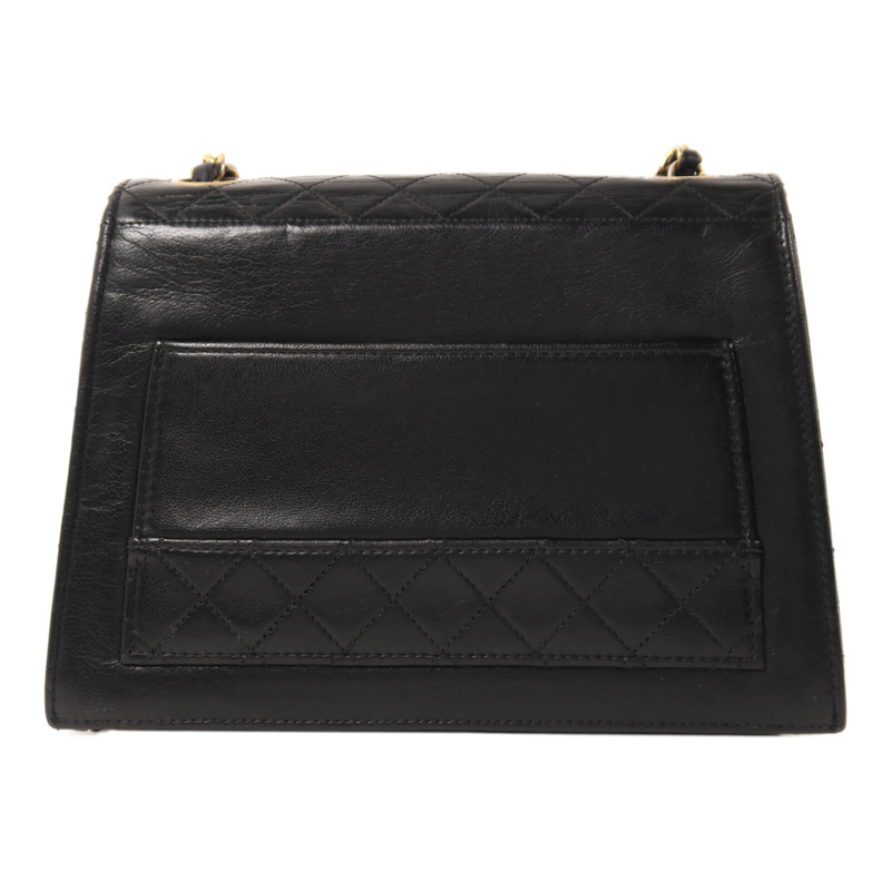 CHANEL 牛皮皮革Vintage Shoulder Bag鏈帶肩背袋-2