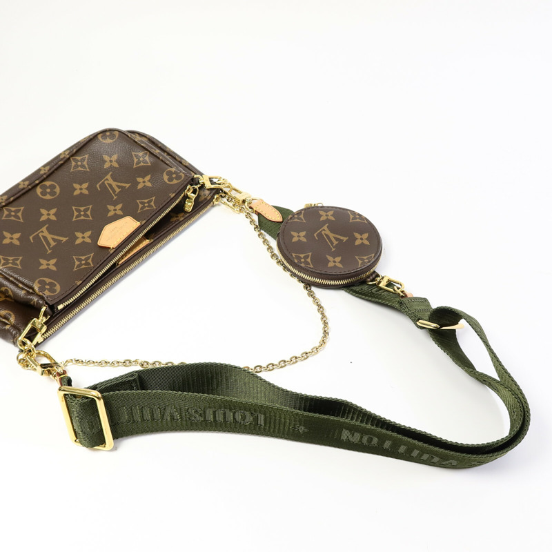 LOUIS VUITTON Monogram Multi Pochette Accessoires肩背袋-10