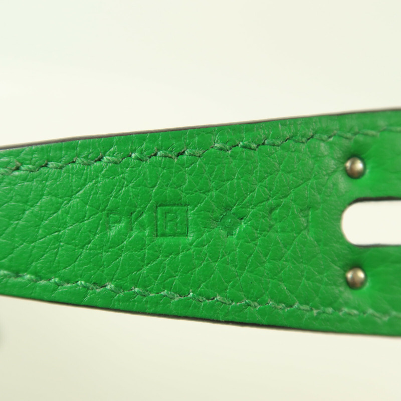 HERMES Clemence皮革Lindy 26手挽肩背兩用袋Bambou-12