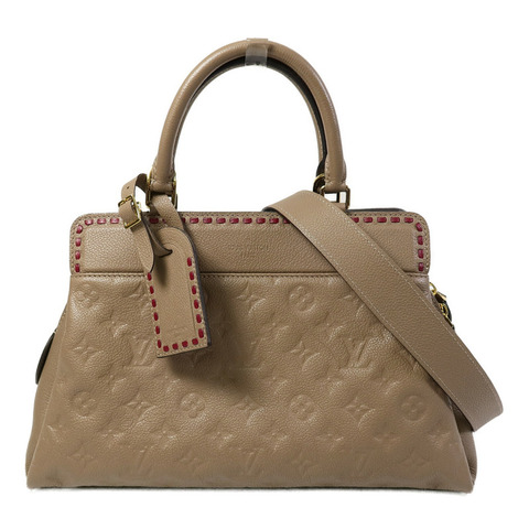 LOUIS VUITTON Monogram Empreinte Vosges MM手挽肩背兩用袋