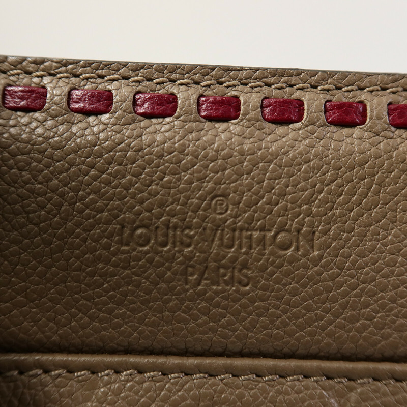 LOUIS VUITTON Monogram Empreinte Vosges MM手挽肩背兩用袋-6