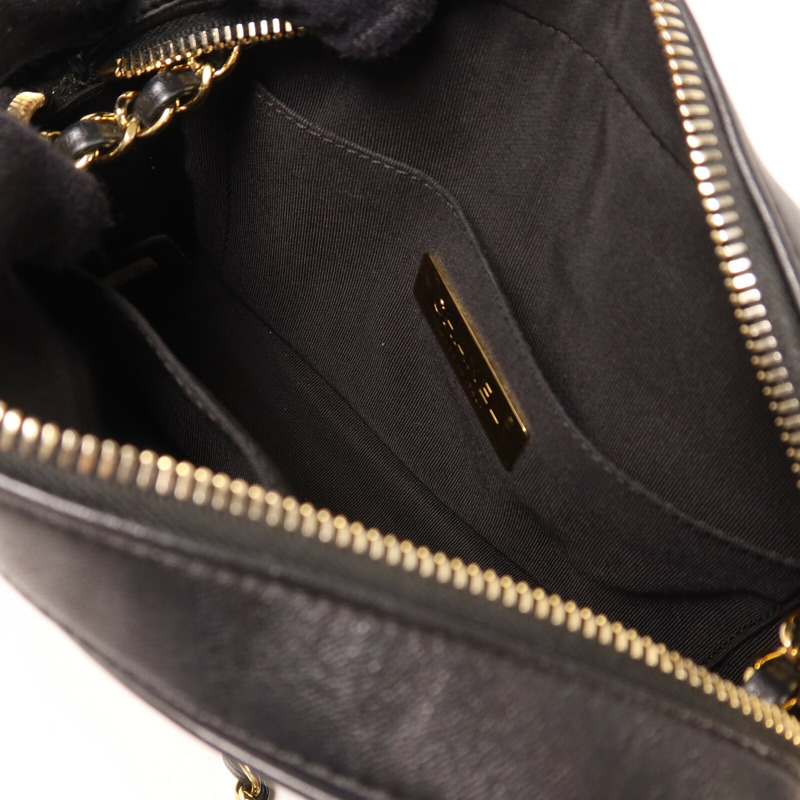 CHANEL 牛皮皮革Camera Bag鏈帶肩背袋-4