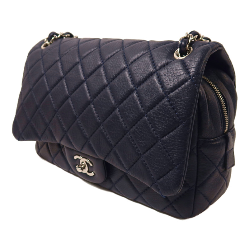 CHANEL 羊皮皮革Chain Shoulder鏈帶肩背袋-2
