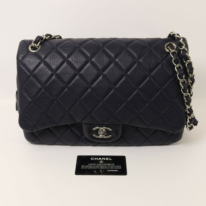 CHANEL 羊皮皮革Chain Shoulder鏈帶肩背袋-11