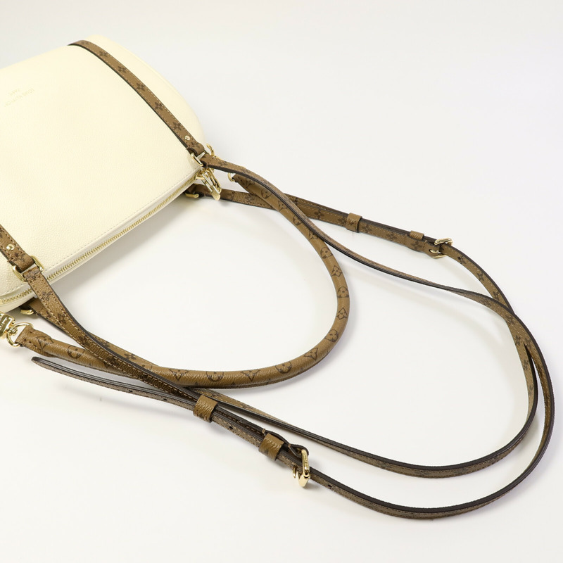 LOUIS VUITTON Monogram Reverse/皮革Express PM手挽肩背兩用袋-8