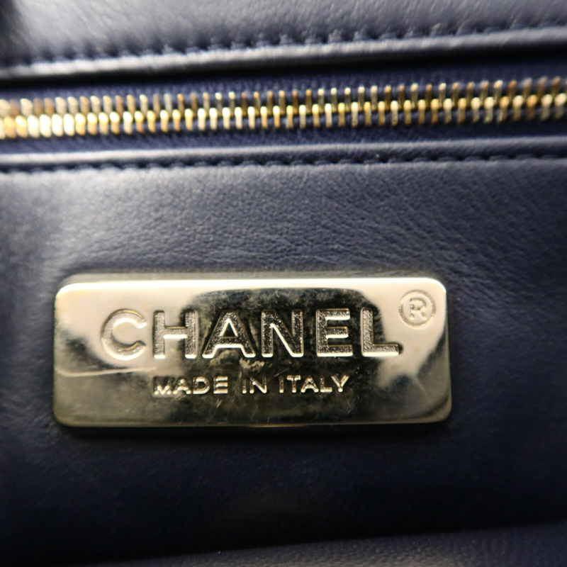 CHANEL 兔毛Flap Bag Medium鏈帶手挽肩背兩用袋-5