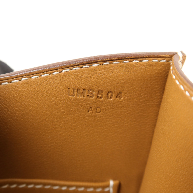 HERMES Epsom皮革Constance 24肩背袋Gold-6