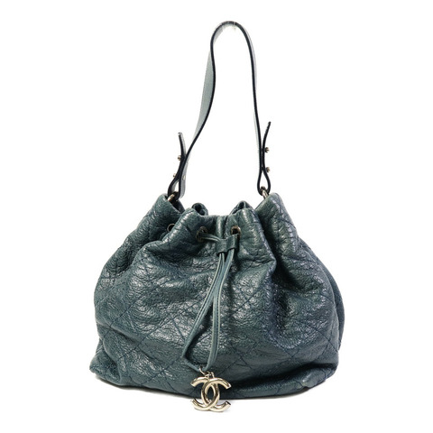 CHANEL 牛皮皮革Shoulder Bag鏈帶手挽袋
