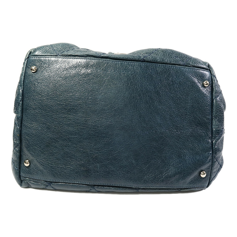 CHANEL 牛皮皮革Shoulder Bag鏈帶手挽袋-3