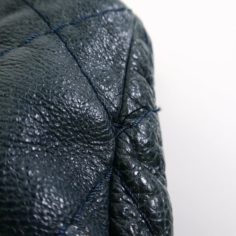 CHANEL 牛皮皮革Shoulder Bag鏈帶手挽袋-18
