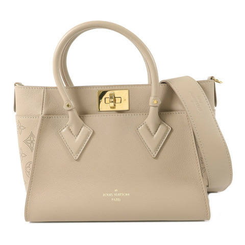 LOUIS VUITTON Monogram Mahina On My Side PM手挽肩背兩用袋