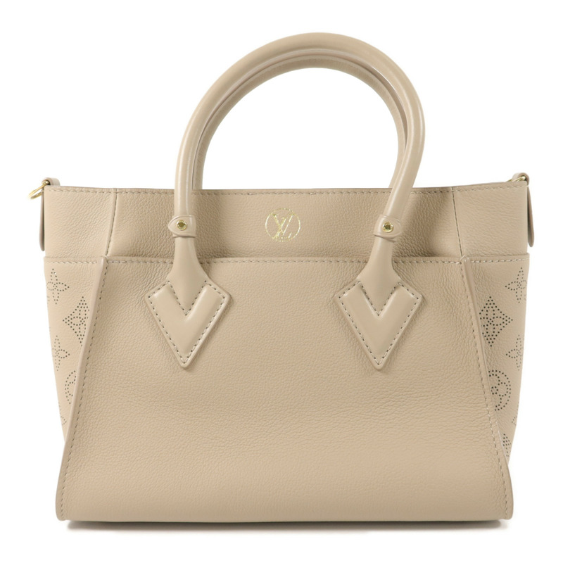 LOUIS VUITTON Monogram Mahina On My Side PM手挽肩背兩用袋-1