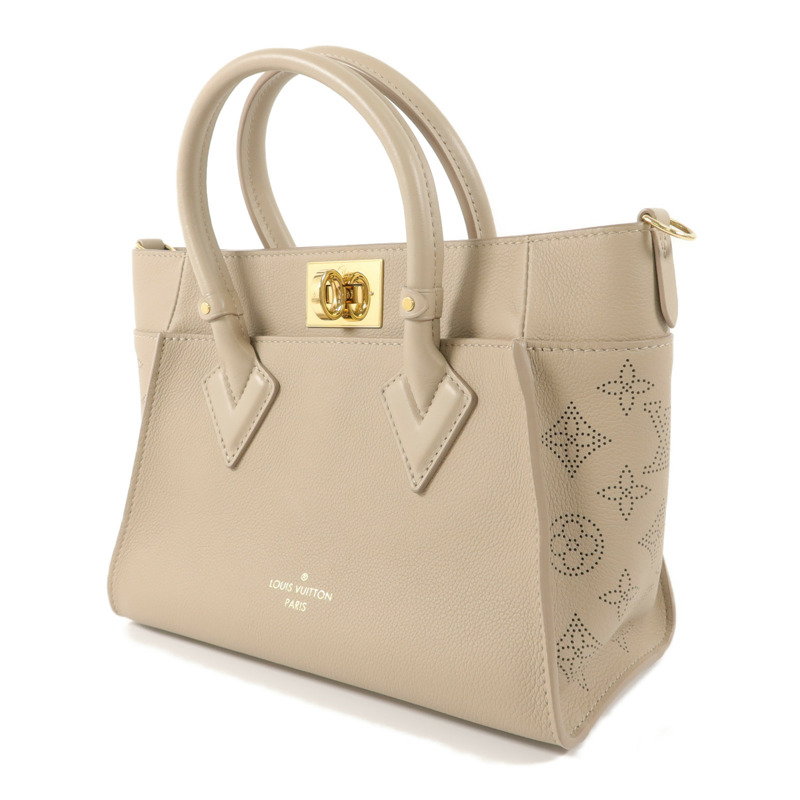 LOUIS VUITTON Monogram Mahina On My Side PM手挽肩背兩用袋-2