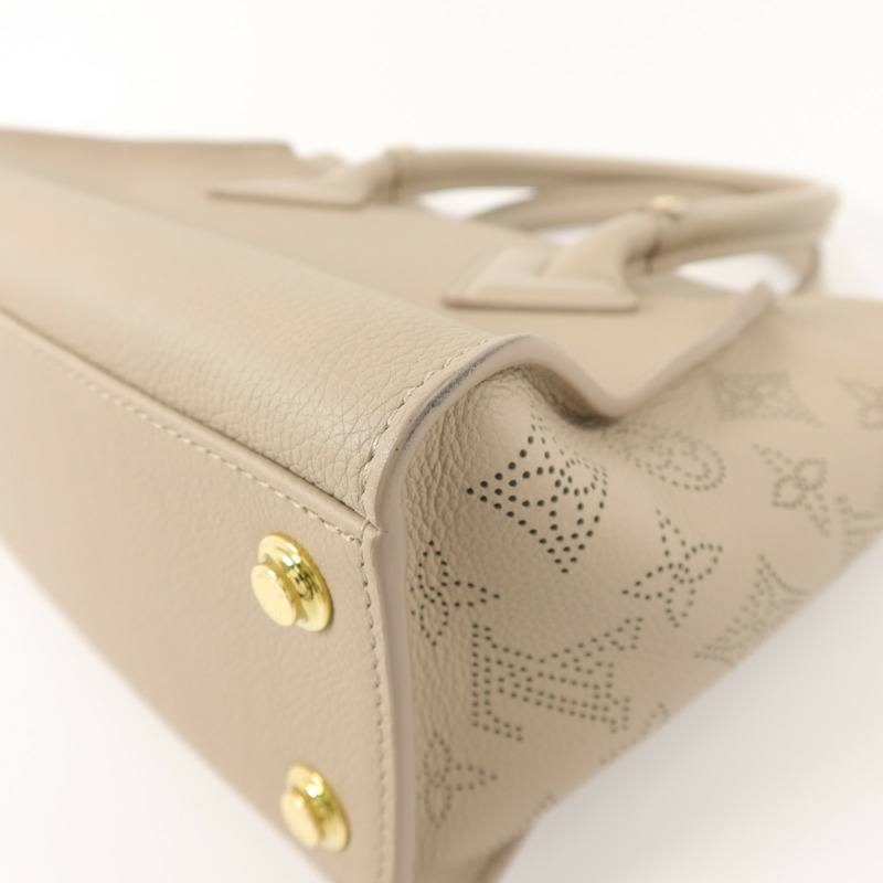 LOUIS VUITTON Monogram Mahina On My Side PM手挽肩背兩用袋-11