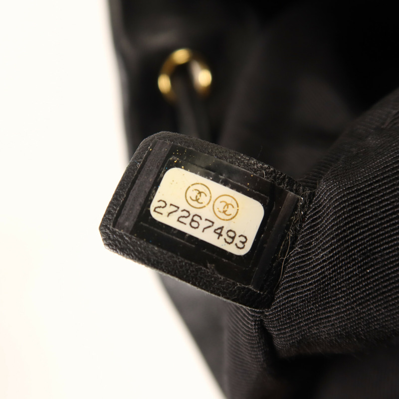 CHANEL 羊皮皮革Backpack鏈帶背包-6