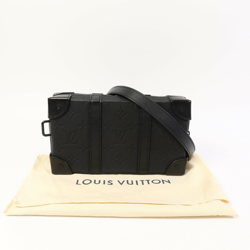 LOUIS VUITTON Monogram Taurillon Soft Trunk肩背袋-7