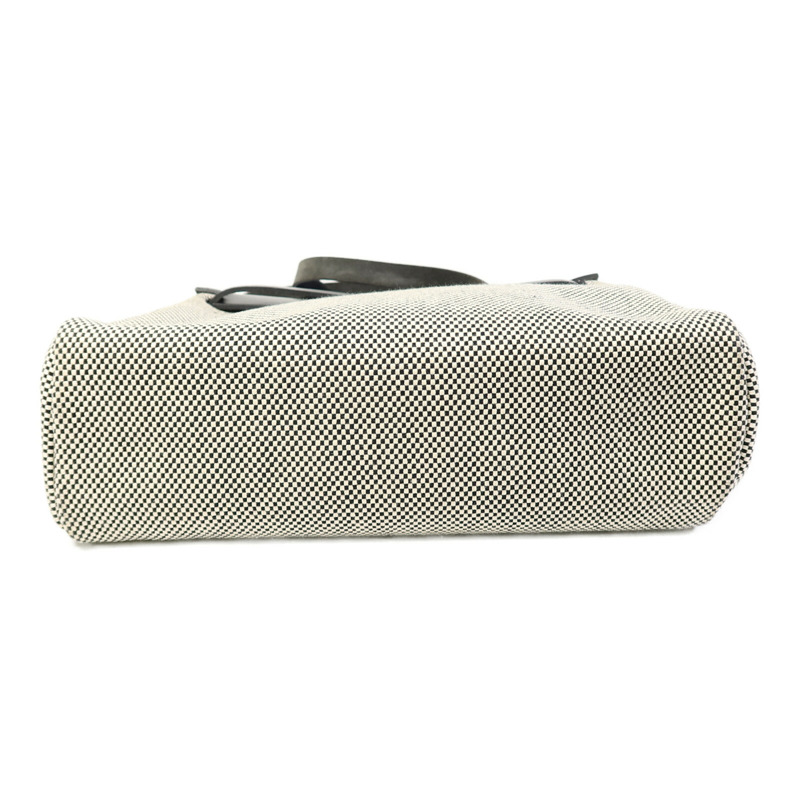 HERMES Toile H帆布Herbag PM手挽肩背兩用袋Ecru/Noir-3